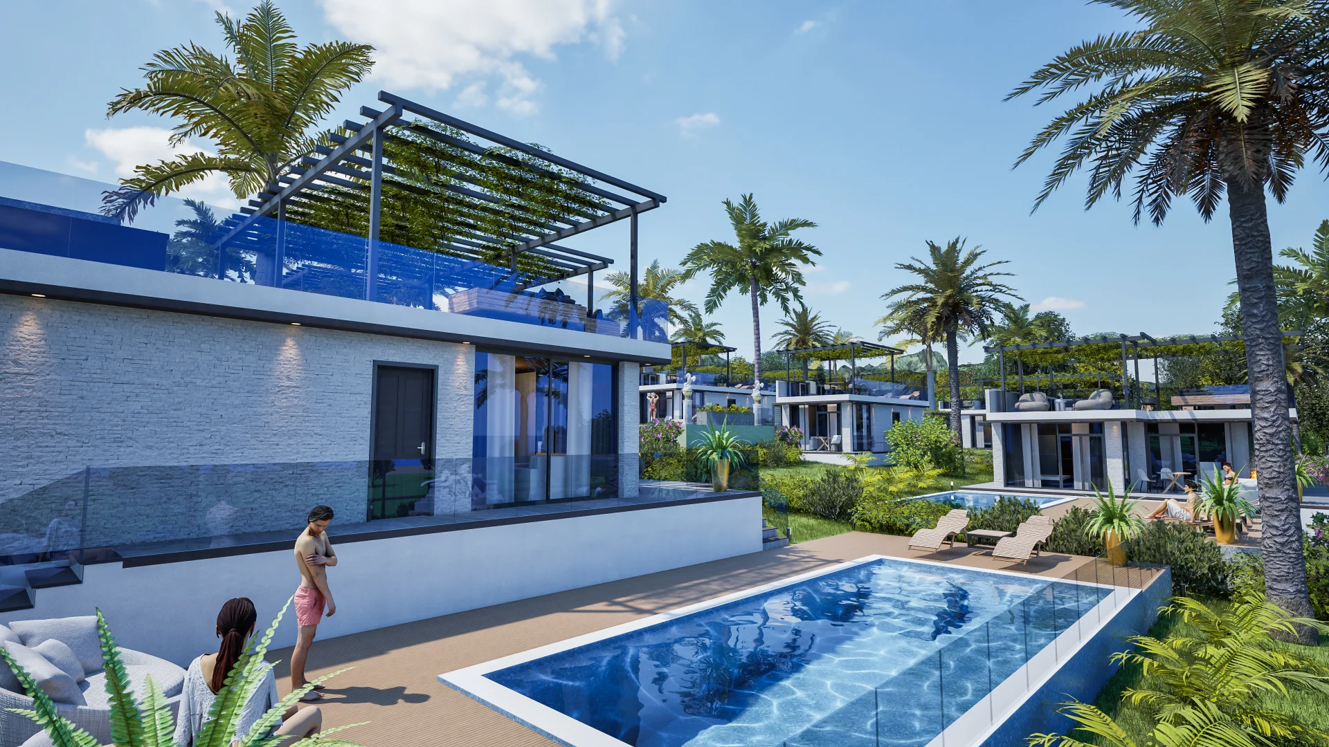 Da Vinci Mountainside – Neubau Immobilien Nordzypern in Karaagaç / Esentepe