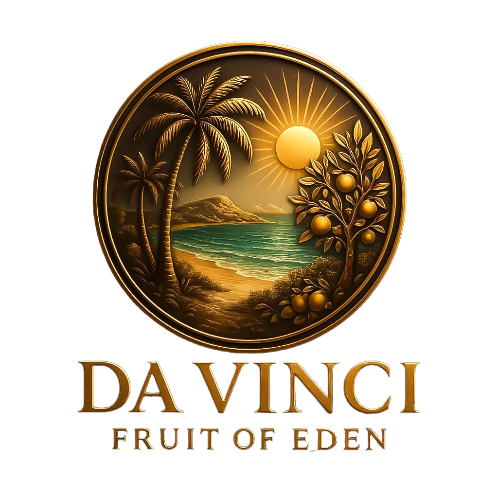 Da Vinci Fruit Of Eden Logo – Neubauprojekt Immobilien Nordzypern in Yeşilırmak - Lefke