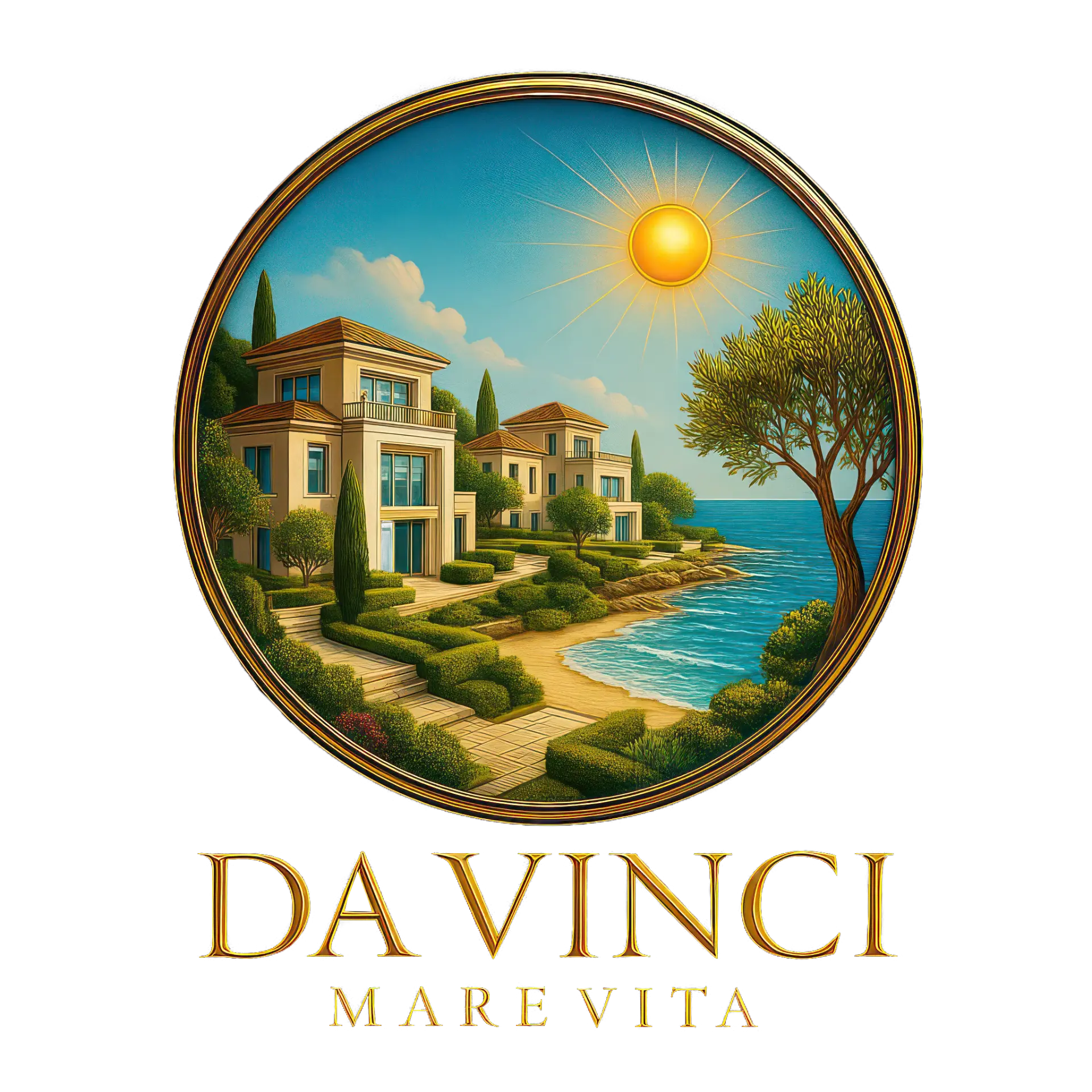 Da Vinci Mare Vita Logo – Neubauprojekt Immobilien Nordzypern in Tatlisu - Gazimağusa