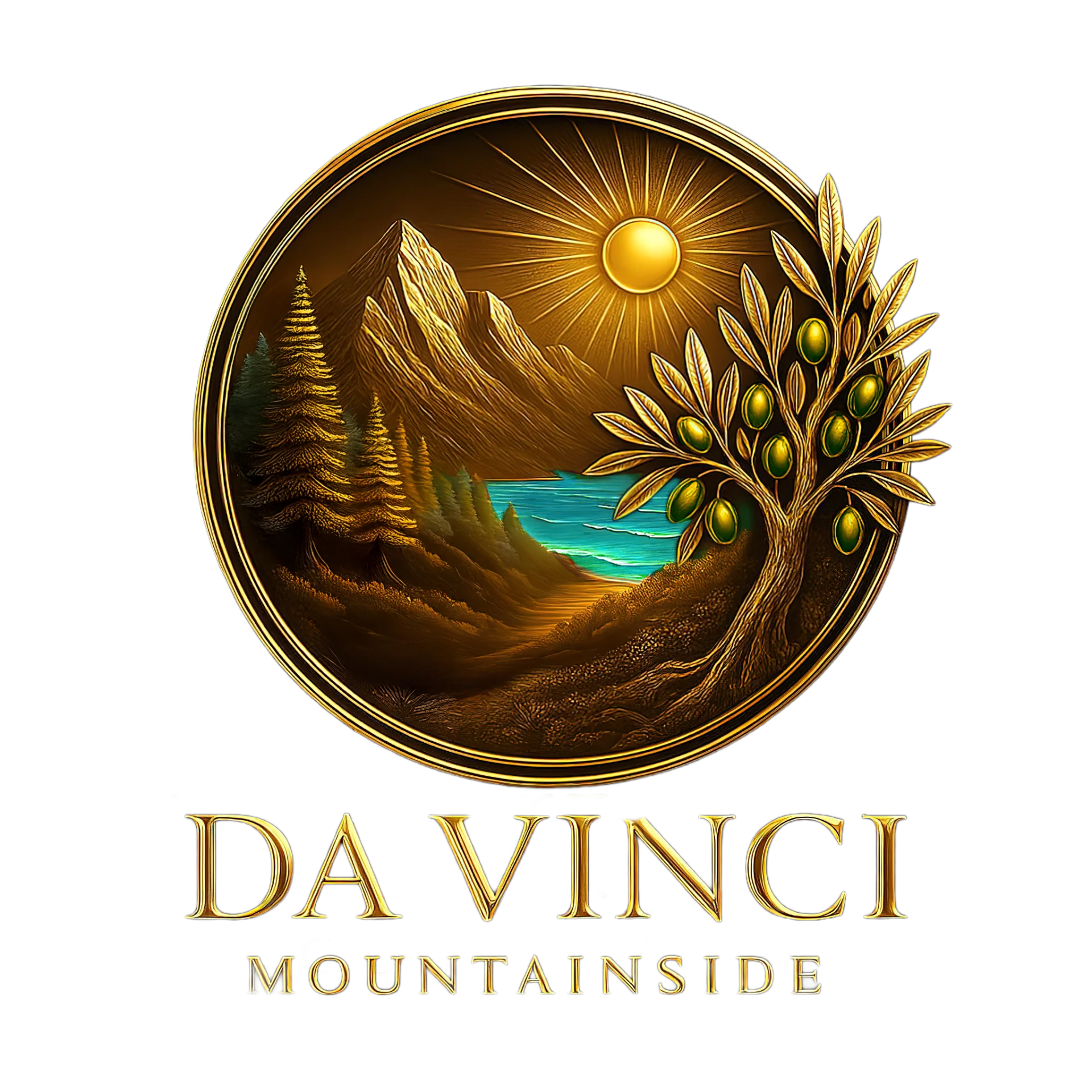 Da Vinci Mountainside Logo – Neubauprojekt Immobilien Nordzypern in Karaagaç / Esentepe