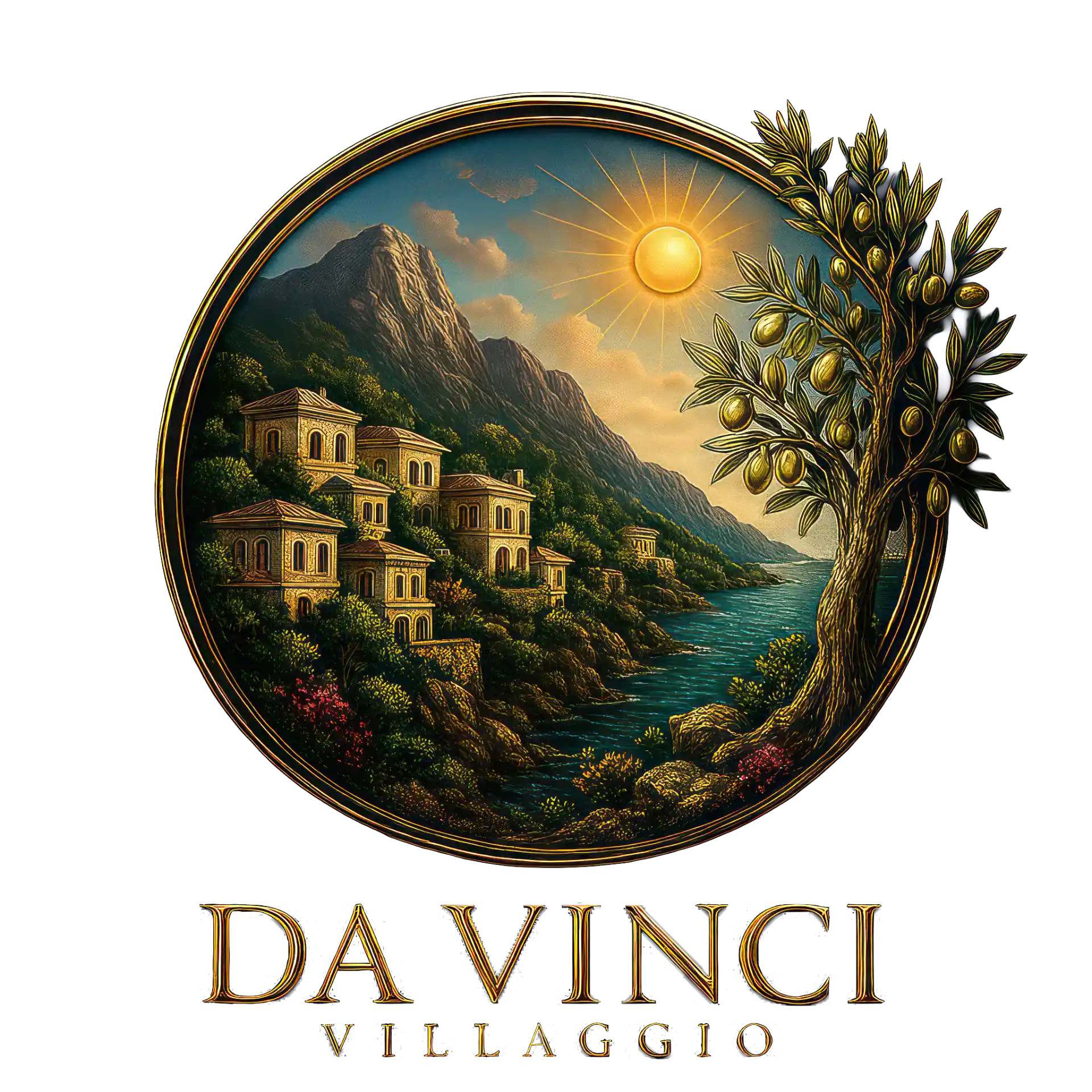 Da Vinci Villagio Logo – Neubauprojekt Immobilien Nordzypern in Çatalköy - Kyrenia